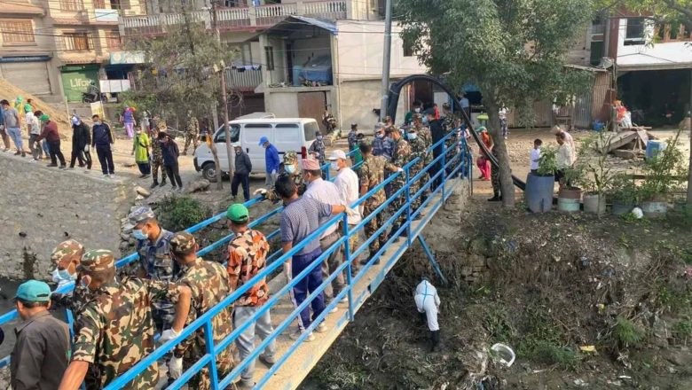 टोखा नगरपालिकाद्वारा विष्णुमति सफाई अभियानको निरन्तरता