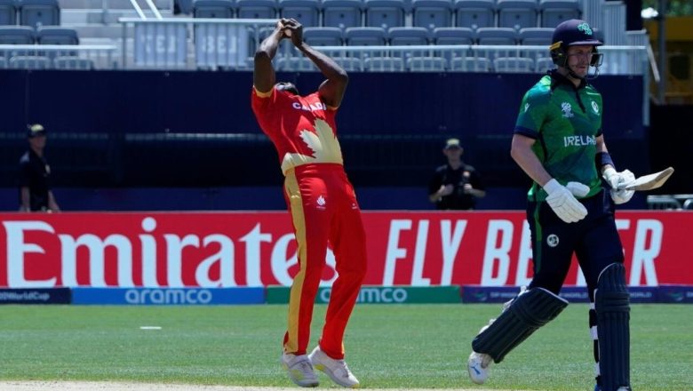 टि-२० विश्वकपः क्यानडाद्वारा आयरल्याण्ड पराजित