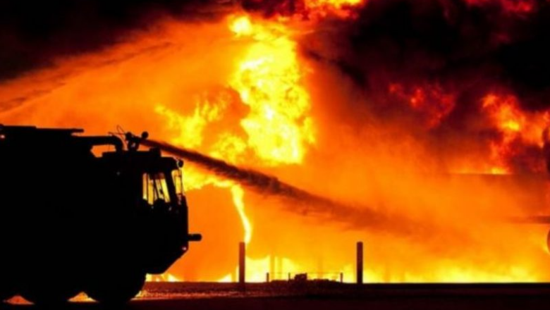 भीमफेदीमा रहेको नेपाली सेनाको ब्यारेकमा आगलागी